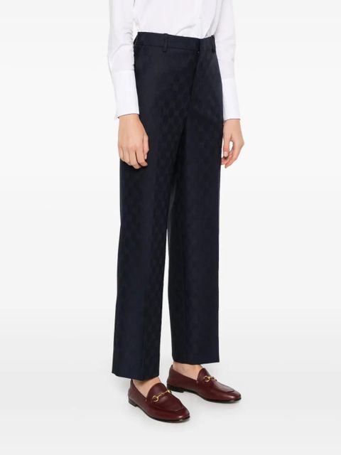 Gucci GG wool trousers - Blue