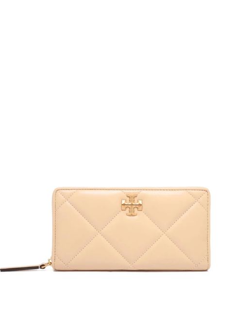 Tory Burch Kira quilted zip-around wallet - Neutrals - zdjęcie produktu nr 1
