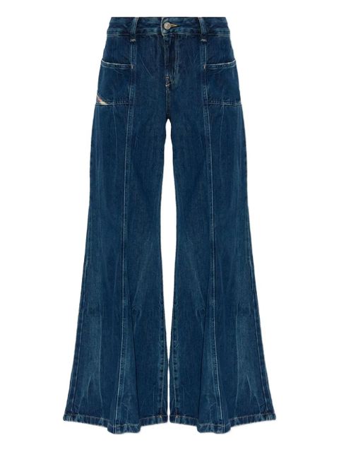 Diesel D-Akii Panel Jeans - Blue - zdjęcie produktu nr 1