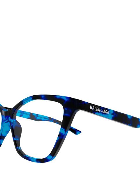 Balenciaga Eyewear cat-eye frames glasses - Blue