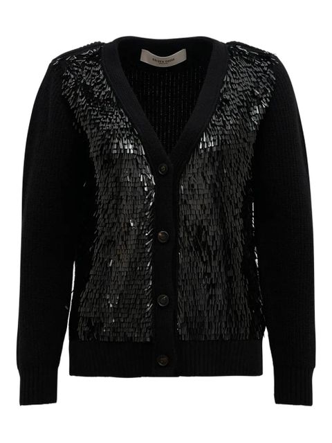 Golden Goose sequin-embellished cardigan - Black - zdjęcie produktu nr 1