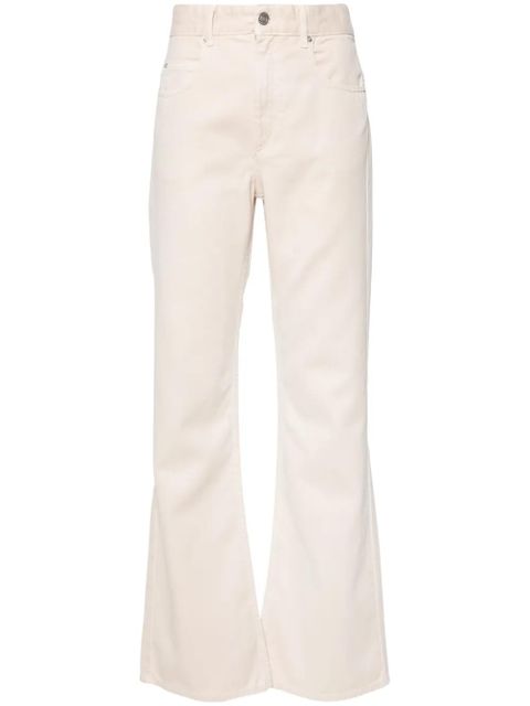 ISABEL MARANT Belvira high-rise bootcut jeans - Neutrals - zdjęcie produktu nr 1