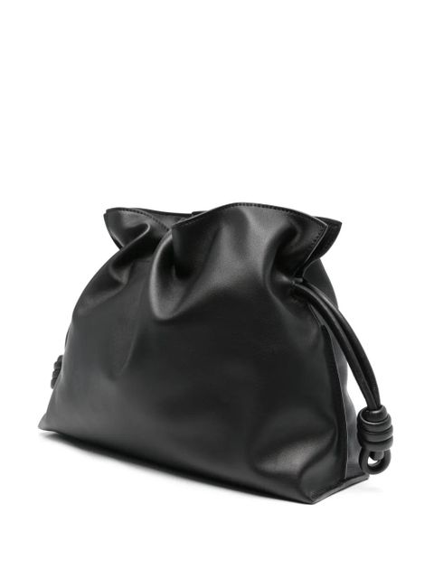 LOEWE medium Flamenco clutch bag - Black