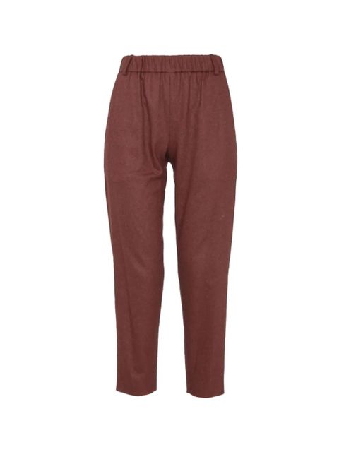 Alysi pockets straight trousers - Brown - zdjęcie produktu nr 1