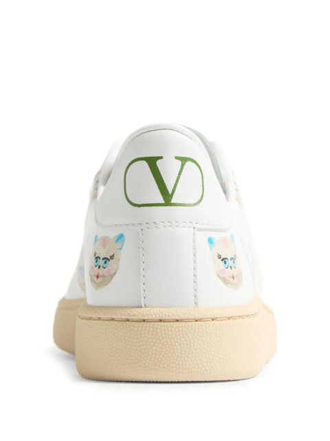 Valentino Garavani Royco Chat de la Maison-print sneakers - White