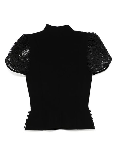 3.1 Phillip Lim Tulip top - Black - zdjęcie produktu nr 2