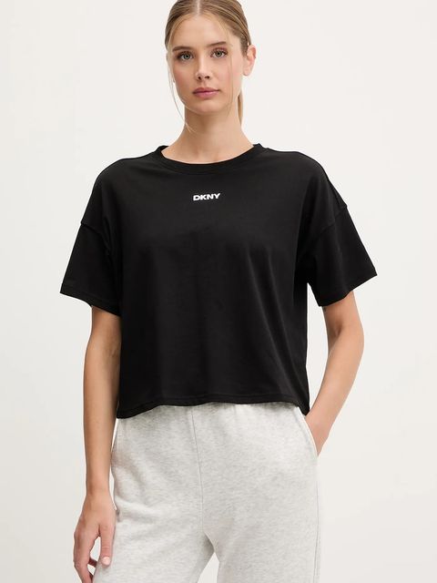 Dkny t-shirt bawełniany - zdjęcie produktu nr 1