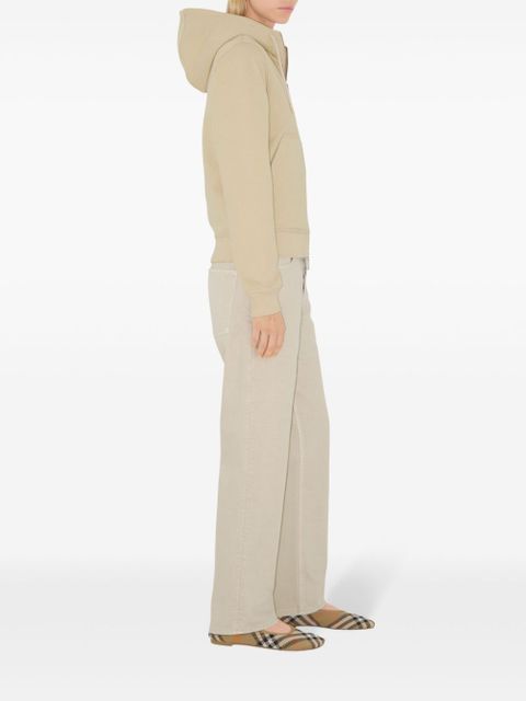 Burberry Check Label hoodie - Neutrals