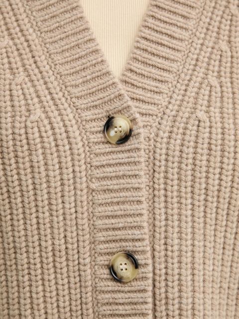 Nanushka kardigan wełniany KAROLIN