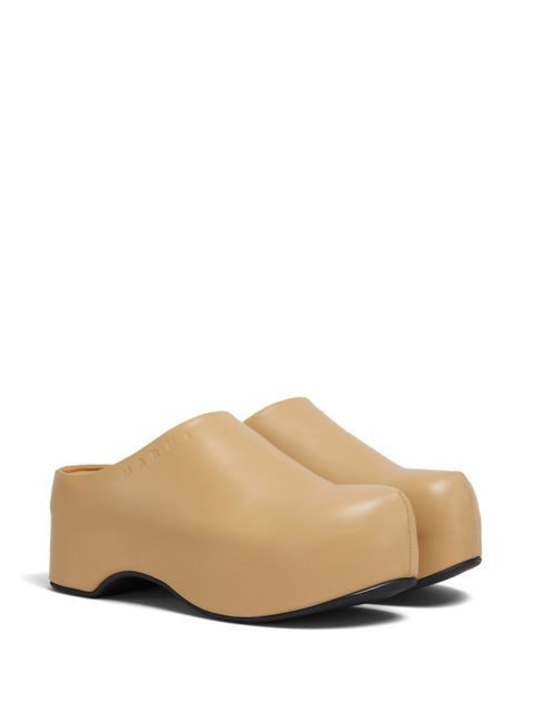 Marni platform clogs - Neutrals - zdjęcie produktu nr 2