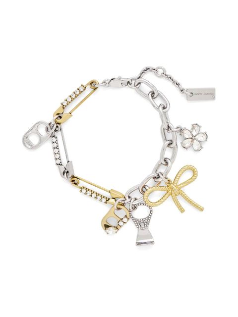 Marc Jacobs Grunge Glam charm bracelet - Silver - zdjęcie produktu nr 1