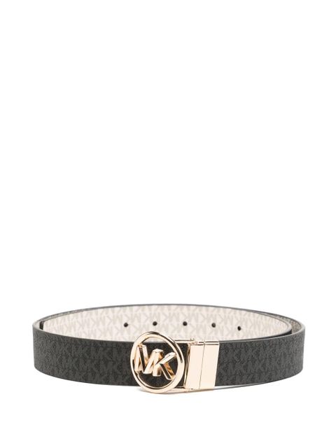 Michael Kors all-over logo print belt - Grey - zdjęcie produktu nr 1