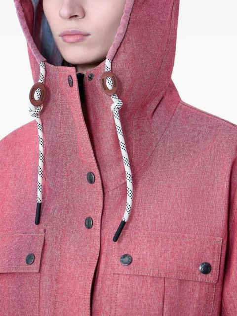 Moncler Grenoble Beziers hooded jacket - Red
