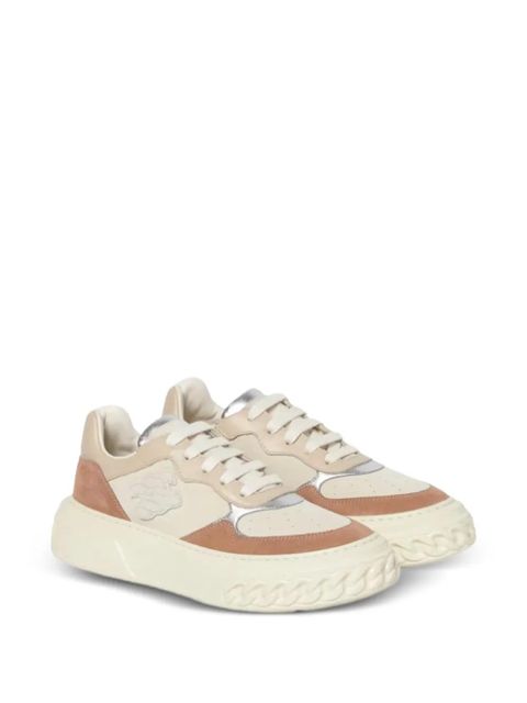 Casadei Off Road appliqué flatform trainers - Neutrals - zdjęcie produktu nr 1