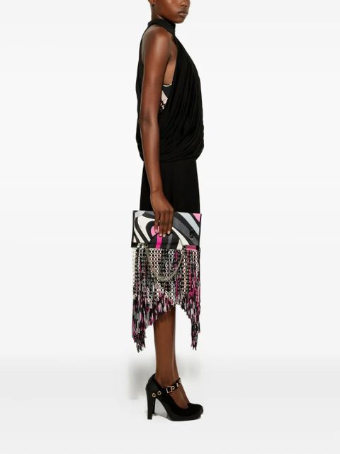 PUCCI draped turtleneck top - Black