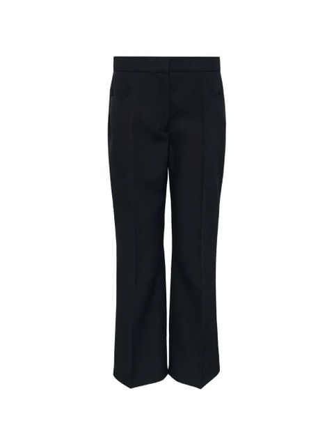 Jil Sander flared-leg trousers - Black - zdjęcie produktu nr 1