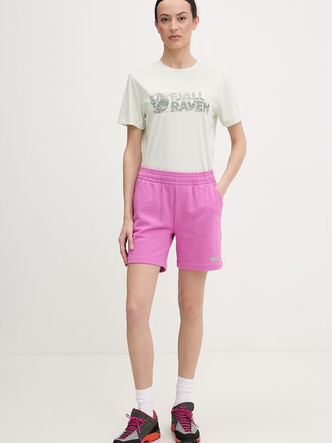 Fjallraven t-shirt damski z bawełną Lush - zdjęcie produktu nr 1