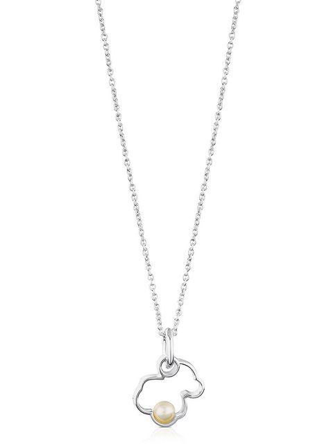 Tous naszyjnik srebrny Silueta