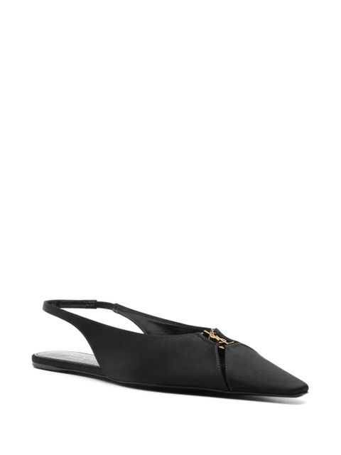 Saint Laurent Babylone slingback pumps - Black - zdjęcie produktu nr 2
