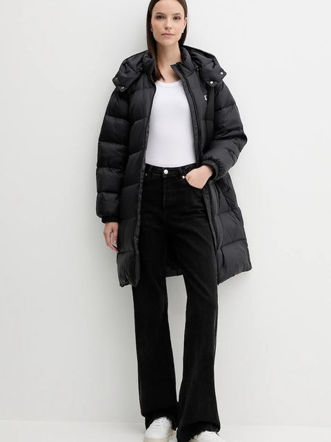 Calvin Klein Jeans kurtka puchowa kolor czarny zimowa LV047D502G - zdjęcie produktu nr 2