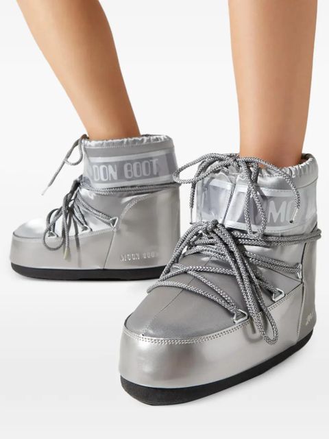 Moon Boot Icon Low Glance boots - Silver