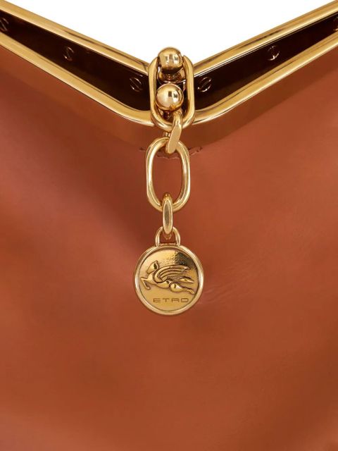 ETRO Vela leather shoulder bag - Brown