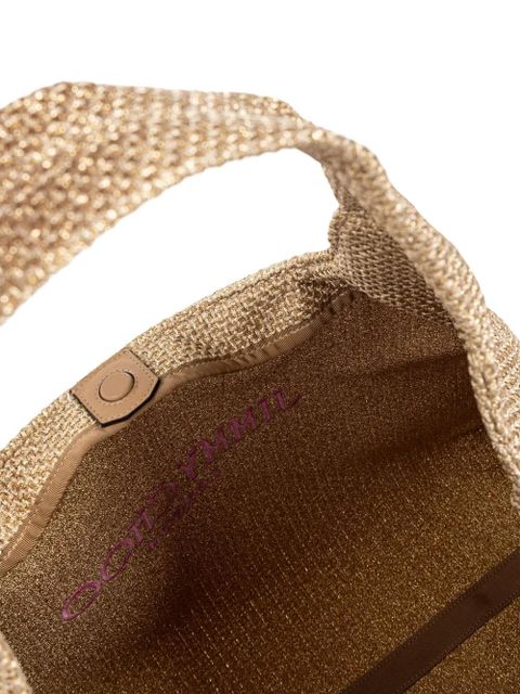 Jimmy Choo large Beach Diamond Hobo tote bag - Neutrals