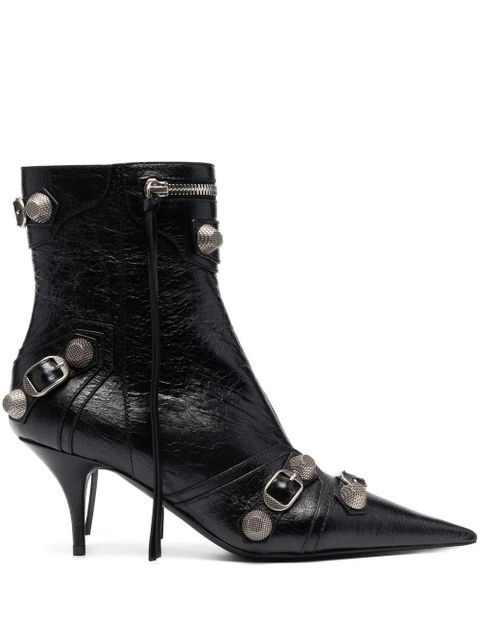 Balenciaga Cagole buckle-detail 70mm ankle boots - Black - zdjęcie produktu nr 1