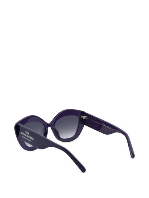 Marc Jacobs butterfly-frame sunglasses - Purple