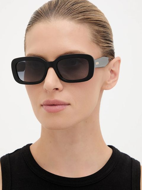 Moschino okulary przeciwsłoneczne damskie kolor czarny MOS199/S - zdjęcie produktu nr 1