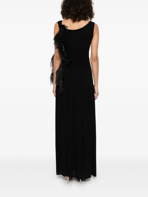 MANURÍ Paulina maxi dress - Black