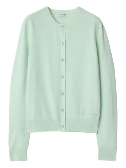 Burberry button-up cardigan - Green - zdjęcie produktu nr 1