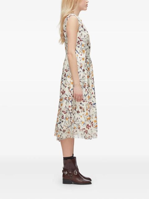 3.1 Phillip Lim Bliss floral-print sleeveless midi dress - Neutrals