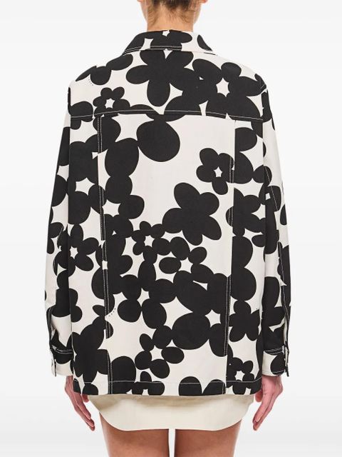 Marni floral-print jacket - Black - zdjęcie produktu nr 2