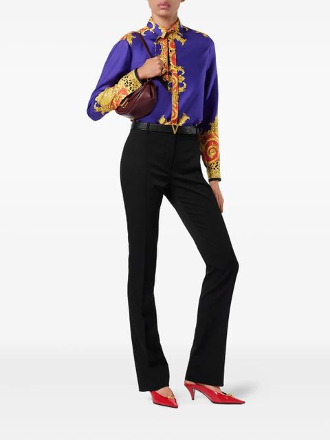 Versace baroque-print shirt - Purple