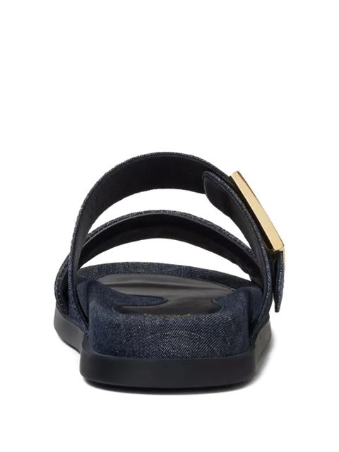 FENDI Feel FF double-strap sandals - Blue
