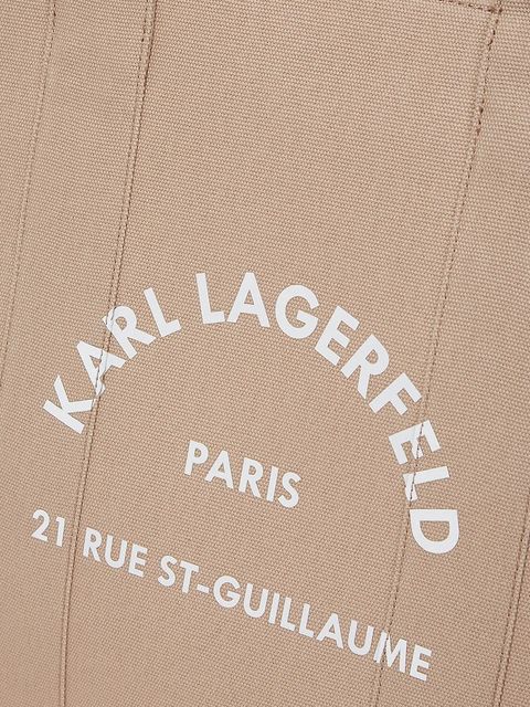 Karl Lagerfeld torebka kolor beżowy A1W50009 - zdjęcie produktu nr 2