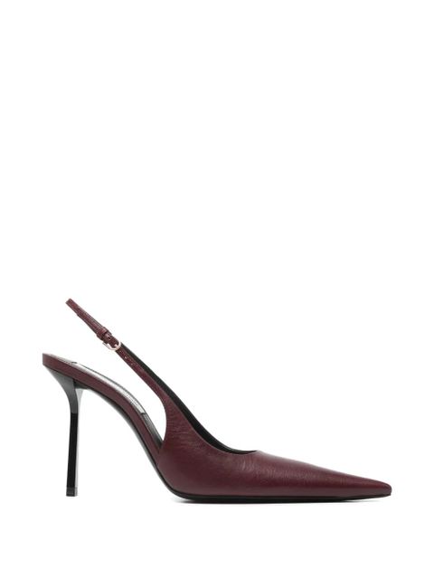 Victoria Beckham pointed slingback pumps - Red - zdjęcie produktu nr 1