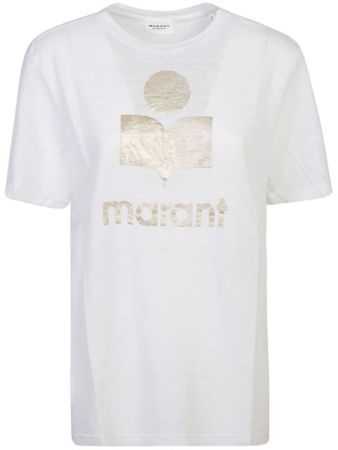 MARANT ÉTOILE Zewel T-shirt - White - zdjęcie produktu nr 1