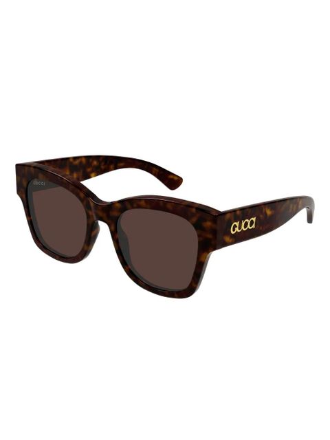Gucci Eyewear square-frame sunglasses - Brown - zdjęcie produktu nr 2