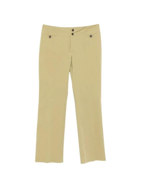 ETRO buttoned front-pocket trousers - Green - zdjęcie produktu nr 1