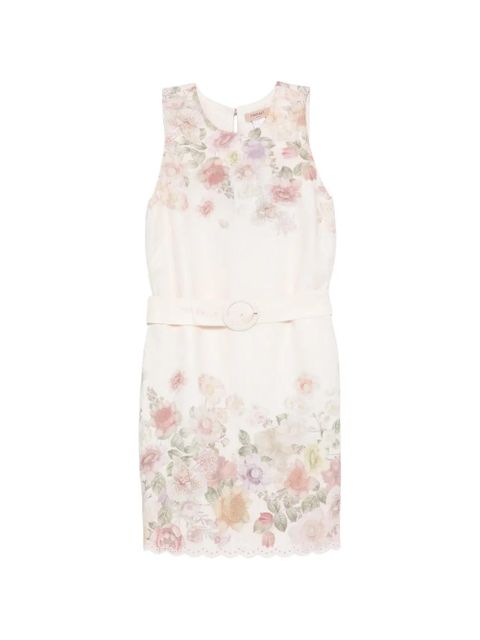 TWINSET floral belted nini dress - Pink - zdjęcie produktu nr 1
