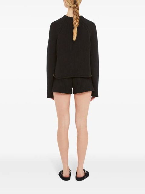 Alanui cashmere-cotton jumper - Black