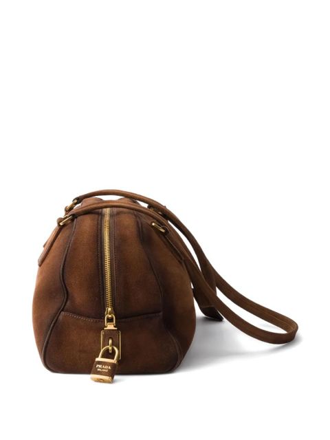 Prada Bowling tote bag - Brown - zdjęcie produktu nr 2