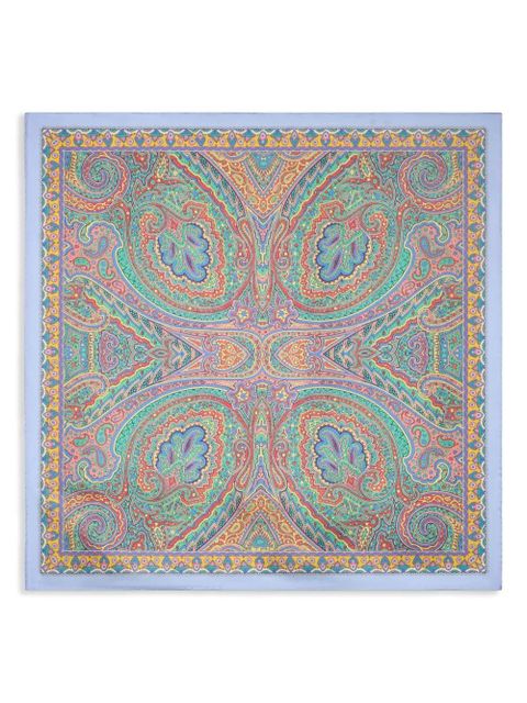 ETRO paisley-print silk shirt - Green - zdjęcie produktu nr 1