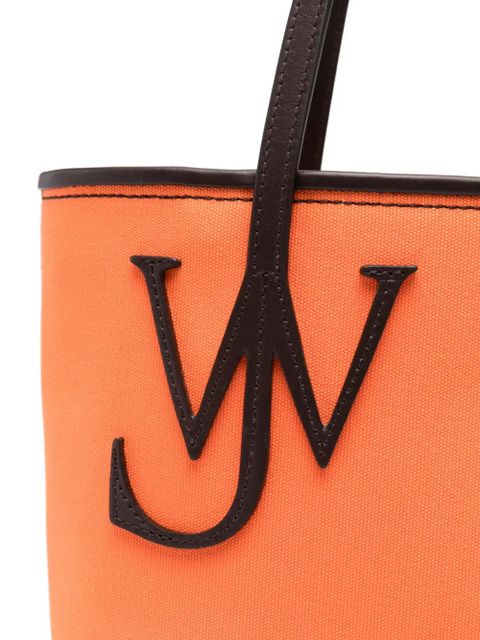JW Anderson small cotton tote bag - Orange