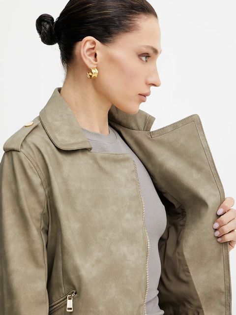 Guess ramoneska kolor zielony przejściowa W5GL30 WHA90