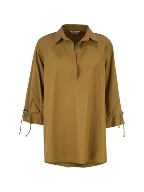 Max Mara cotton blouse - Brown - zdjęcie produktu nr 1