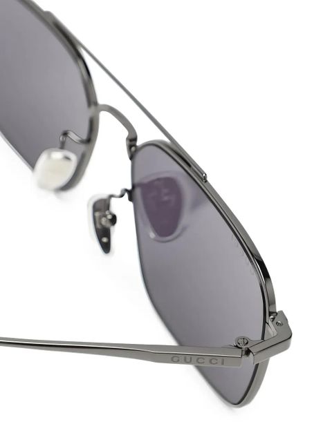 Gucci Eyewear square-frame sunglasses - Metallic - zdjęcie produktu nr 2