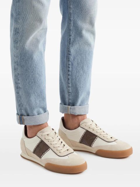 ETRO pattern-panel sneakers - Neutrals
